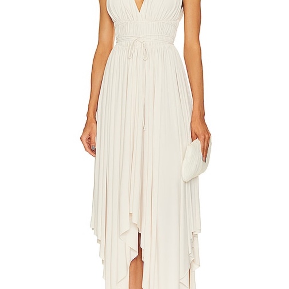 Norma Kamali Goddess Dress – Bone – NWT Size M - Picture 6 of 6